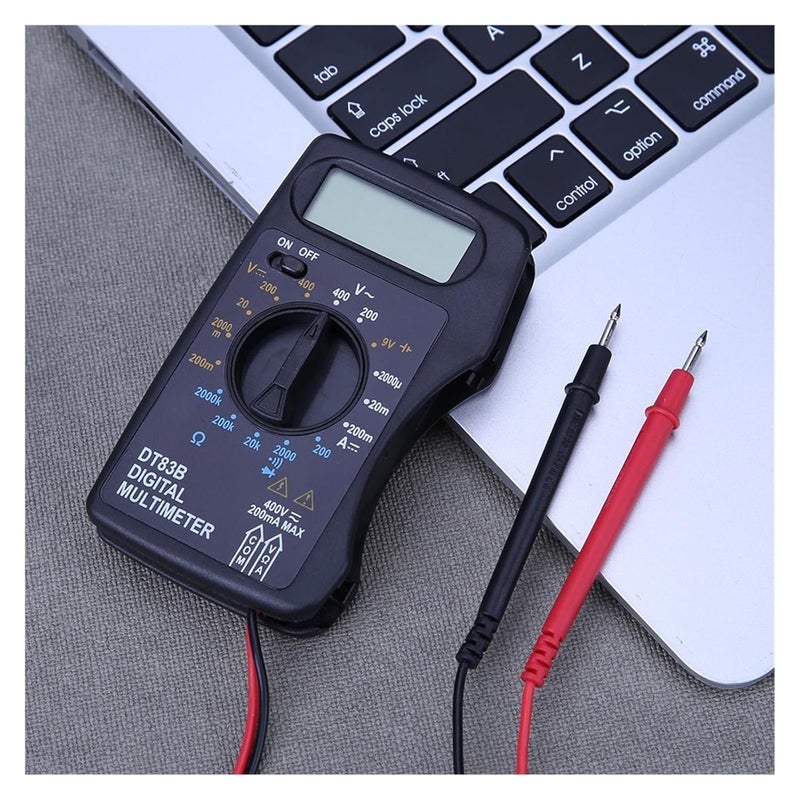 Portable Digital Multimeter Multifunctional Capacitor Tester High-Precision Range Temperature Measurement - Image 3