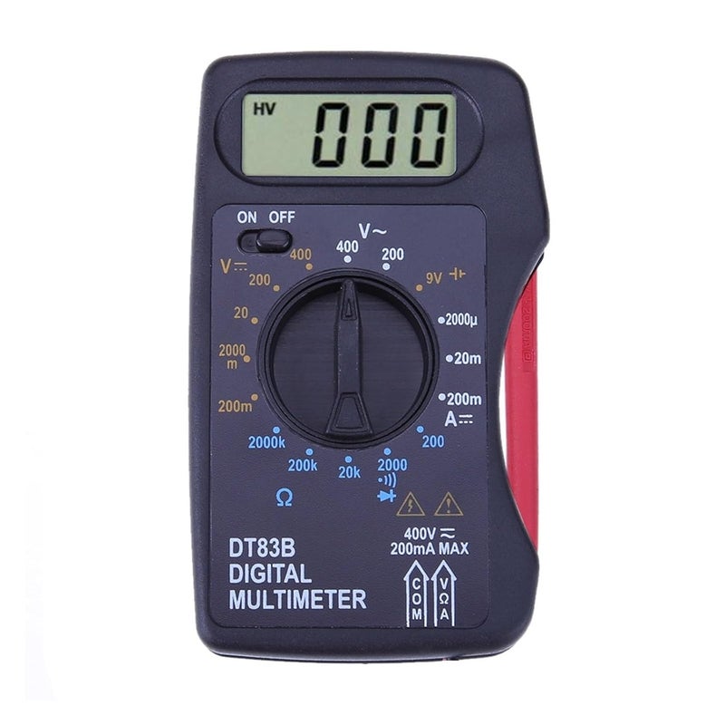 Portable Digital Multimeter Multifunctional Capacitor Tester High-Precision Range Temperature Measurement - Image 2