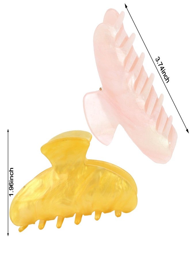 Ondder Large Acrylic Hair Claw Clips Cute Medium Hair Clips for Women Fashion Hair Accessories for Women Girls - Image 2