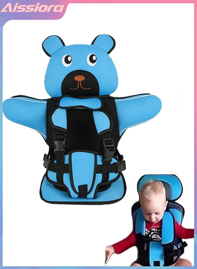 Aissiora Stroller cushions Car seat cushions Kids seat belt adjuster, With adjustable shoulder strap, suitable for babies aged 0-12 years  - Image 1
