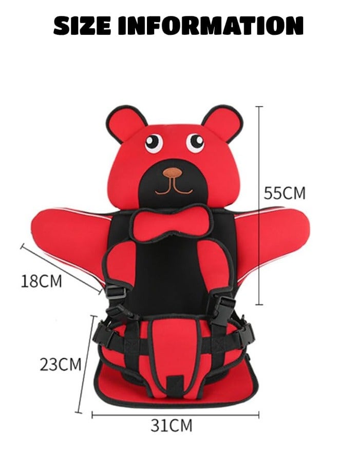 Aissiora Stroller cushions Car seat cushions Kids seat belt adjuster, With adjustable shoulder strap, suitable for babies aged 0-12 years  - Image 2