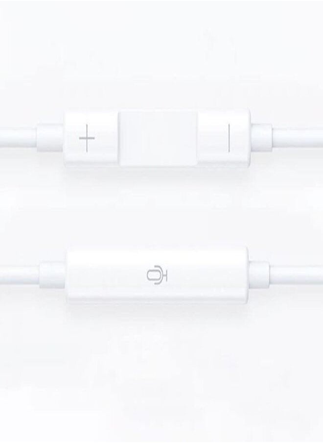 HEATZ - In-Ear Earphone For Apple iPhone White - Image 1