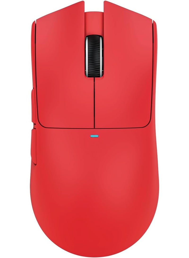 Attack Shark Shark Attack X11 Wireless Tri-Mode Gaming Mouse with Magnetic Charging Base Lightweight Anti-Slip Mouse PixArt PAW3311 Sensor 22K DPI BT/2.4GHz/Wired for PC/Mac Red - Image 2