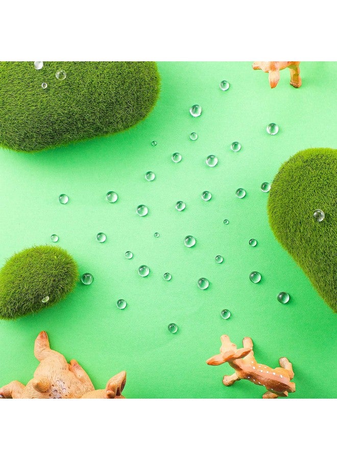 Maitys 1400 Pieces Dewdrop Water Droplets Embellishments Dewdrop Simulation Round Waterdrop Resin Beads For Diy Scrapbooking Crafts Cell Phone Case Card Making(Clear)  - Image 5