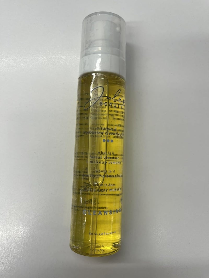 Julep Vitamin E Hydrating Cleansing Oil and Makeup Remover - Face Wash for Normal to Dry Sensitive Skin - 3.38 Fl Oz - Rosehip and Olive Oil Face Cleanser - Image 5