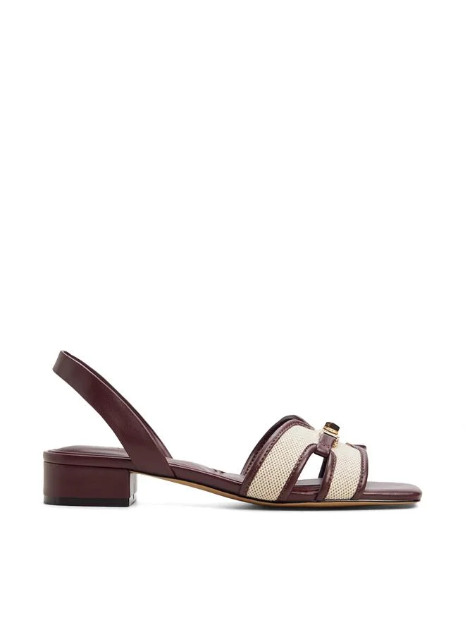 Javaminar Ladies Red Heeled Sandals