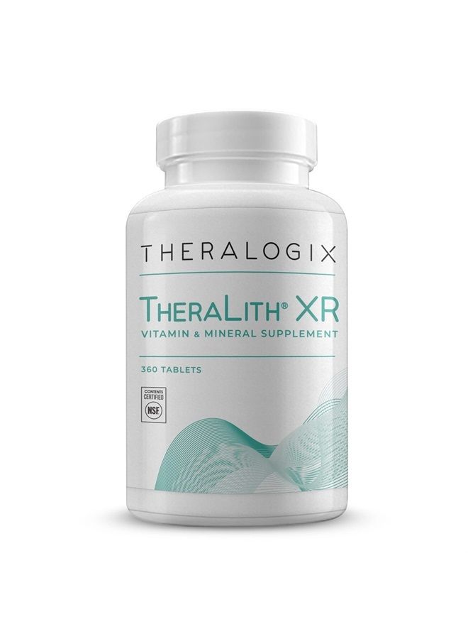 Theralogix TheraLith XR Calcium Oxalate Reduction Supplement | Kidney & Urine Chemistry Health | 90 Day Supply | Extended Release | Manufactured in USA and NSF Certified - Image 1