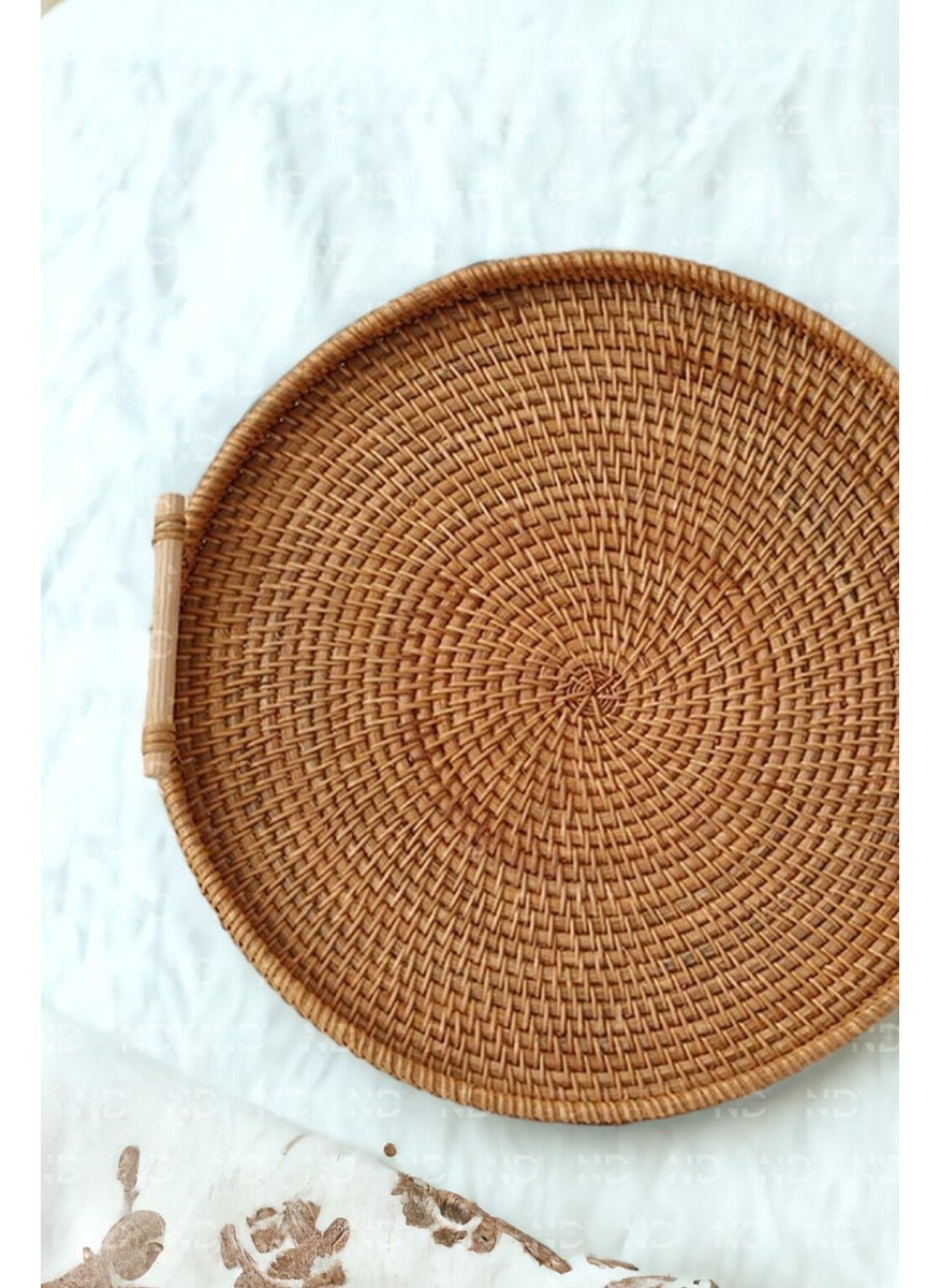 Bohemian Rattan Wicker Tray with Handles 35, Scandinavian, Modern - pzsku/Z7ED8D70A0EE90F6D0D84Z/45/_/1730621634/7f4653c6-d37c-4a4c-98d6-d9b3a0654433