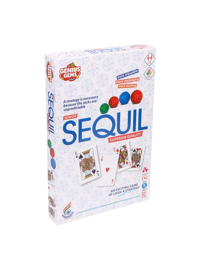 راتاناز لعبة RATNA'S Sequil، لعبة مثيرة للمنطق والاستراتيجية، متعددة الألوان، للأطفال - Image 1