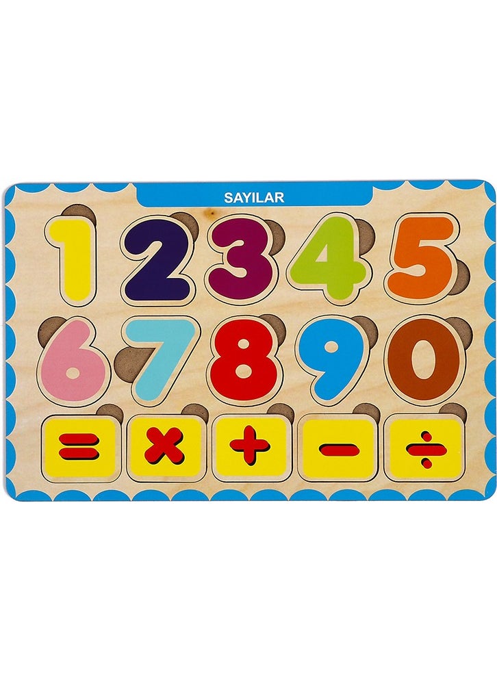 Your Model Maker Wooden Find and Plug Educational 2 Piece Jigsaw Puzzle Set
