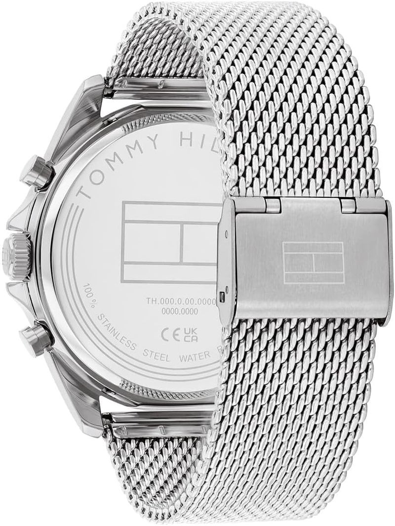 Tommy Hilfiger Men's Green Dial Stainless Steel Bracelet Watch - Image 3