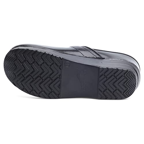 Dansko Women’s Professional Slip-On Clogs –Rocker Sole and Arch Support for Comfort-Ideal for Nursing, Food Service, Healthcare Black Cabrio 4.5-5 M US - Image 3