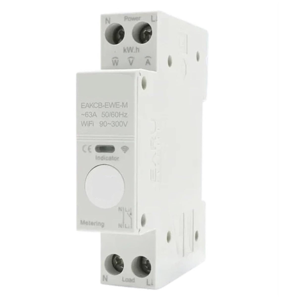 Generic Smart WiFi Circuit Breaker 25A Multifunction MCB Timer Energy ...