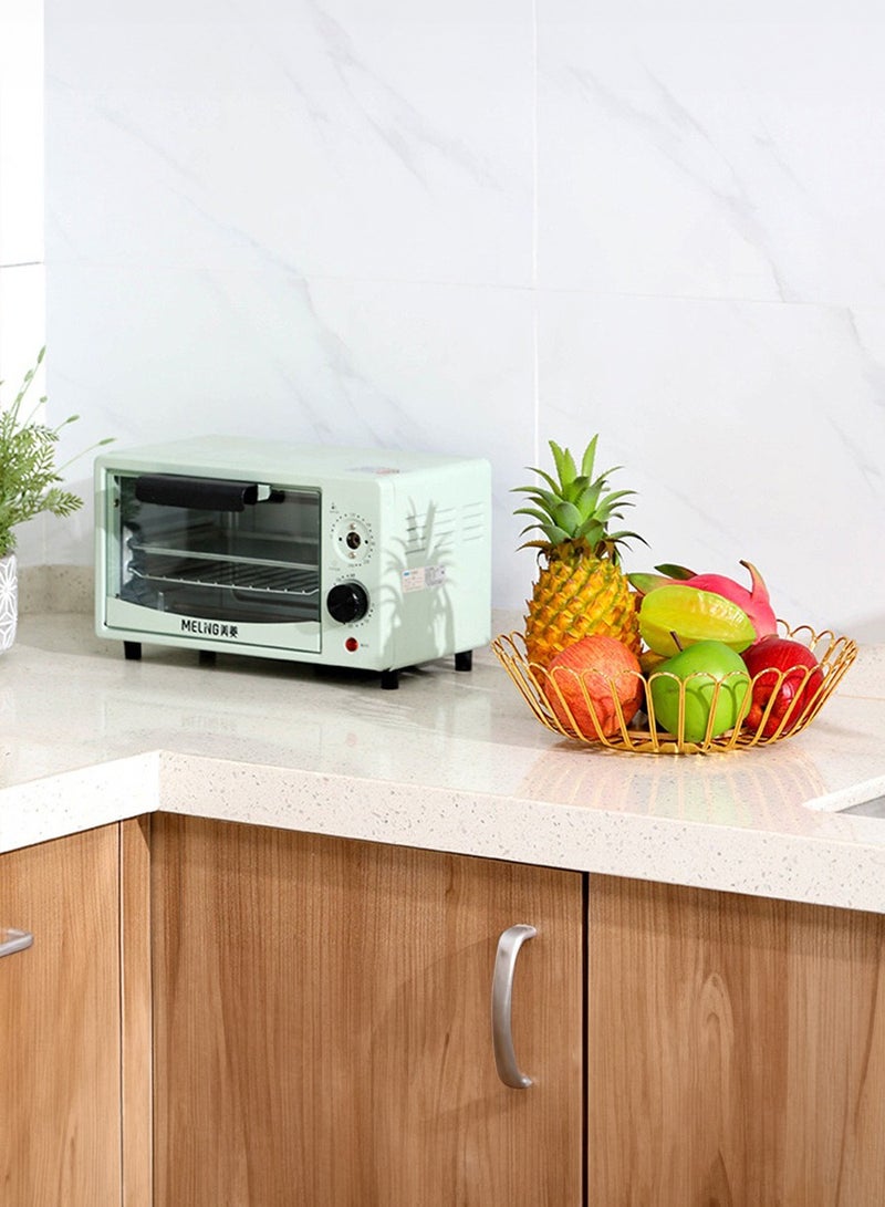 Manhua Golden flower shaped wooden bottom water fruit basket with hollowed out fruit tray,suitable for storing fruits and snacks in the living room - Image 5