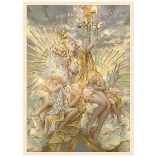 Fantasy North - Gadrielle - Child of The Light - 100 Smooth Matte TCG Card Sleeves - Fits Magic MTG Commander Pokemon and Other Card Games - Playing Card Sleeves - Image 5