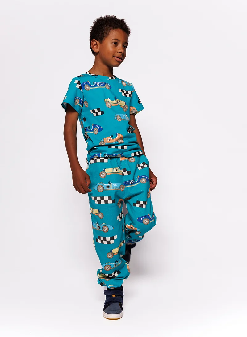 Småfolk Pants with race cars