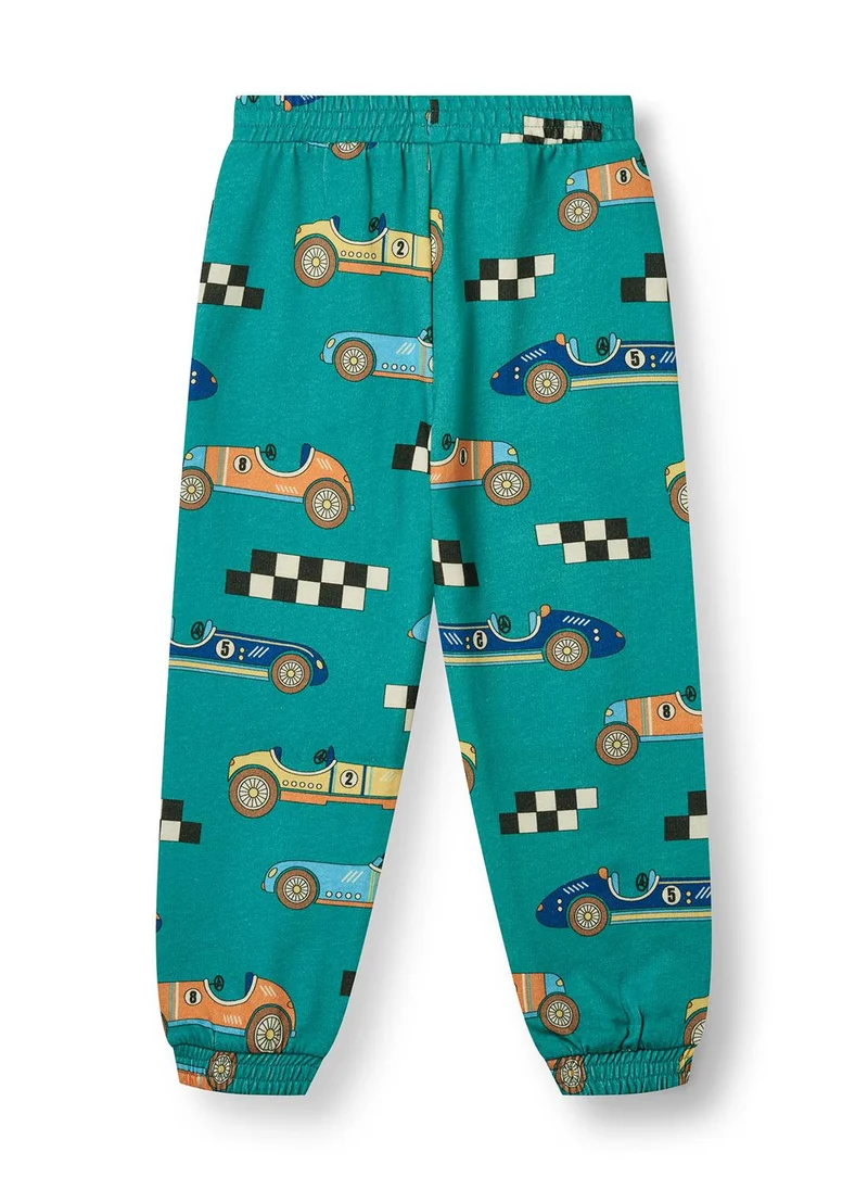 سموفولك Pants with race cars