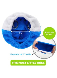 ginsey Ginsey Baby Shark's Daddy Shark Children's Hair Drying Towel Cap, Blue  - Image 3