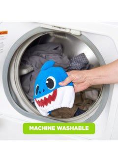 ginsey Ginsey Baby Shark's Daddy Shark Children's Hair Drying Towel Cap, Blue  - Image 5