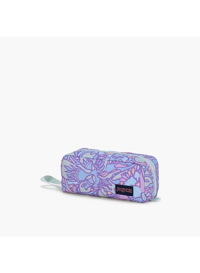 JANSPORT Printed Pencil Pouch in Purple for Kids - Image 5