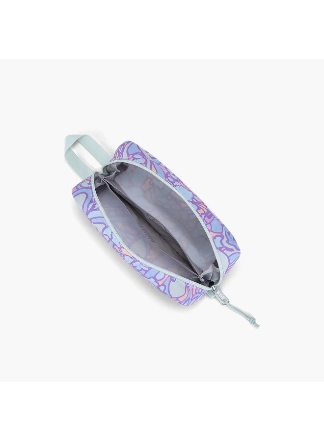 JANSPORT Printed Pencil Pouch in Purple for Kids - Image 4