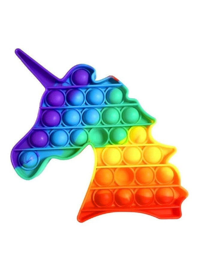 فنبلاست لعبة فيدجيت بوب إت يونيكورن من فن بلاست، لعبة فيدجيت بوب إت من السيليكون على شكل يونيكورن، ألعاب فيدجيت رائعة وألعاب حسية هدايا مبتكرة للبنات والأولاد والأطفال والبالغين (متعددة الألوان) - Image 2