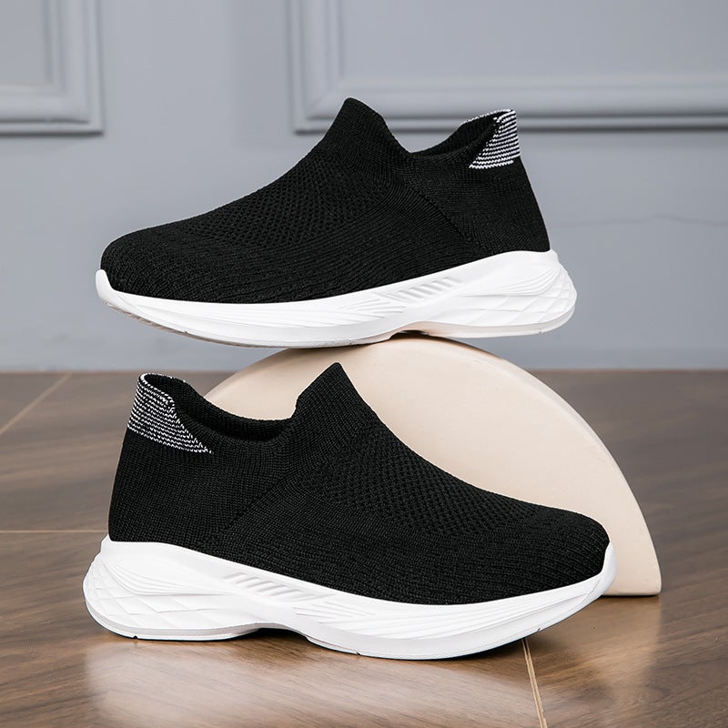2024 Export Fly-Knit Children'S Shoes, Children'S Casual Sports Shoes, Boys And Girls Slip-On Youth Casual Shoes - Image 1