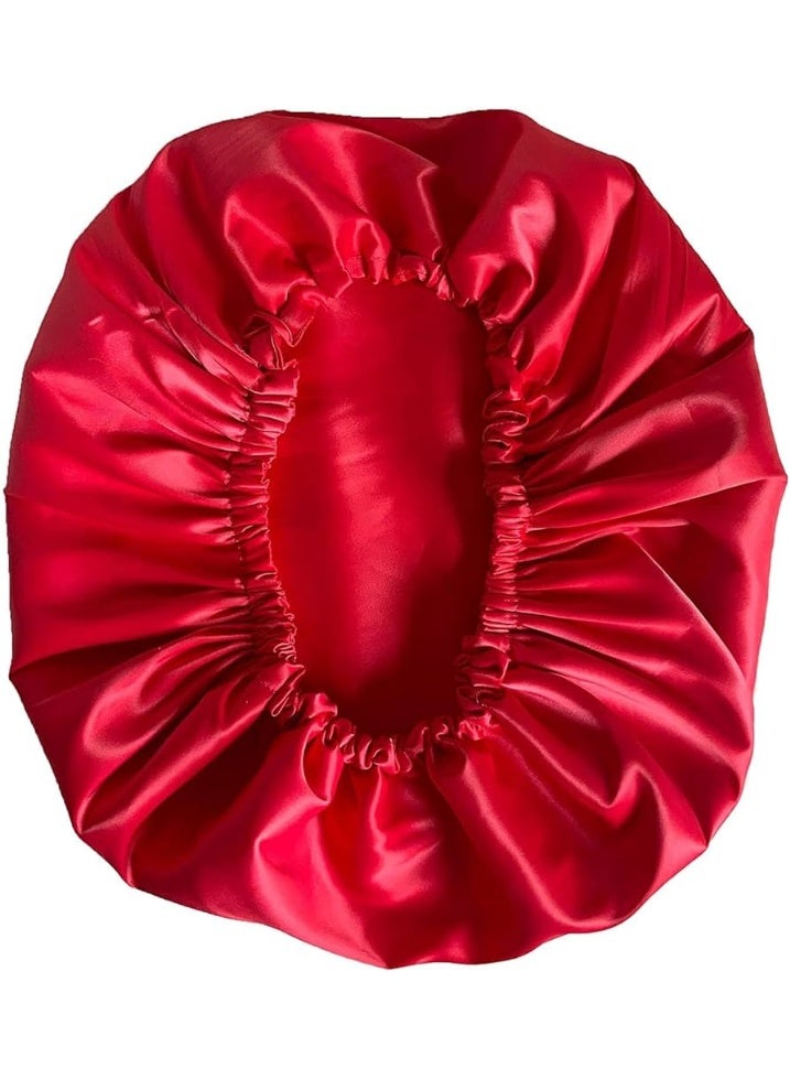 بونيه ساتان للشعر المجعد عالي الجودة مصمم لنوم مريح (متعدد الألوان)