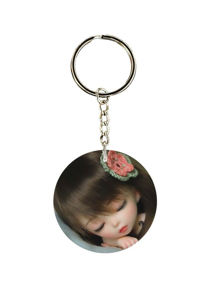 RKN Doll Printed Double Sided Keychain