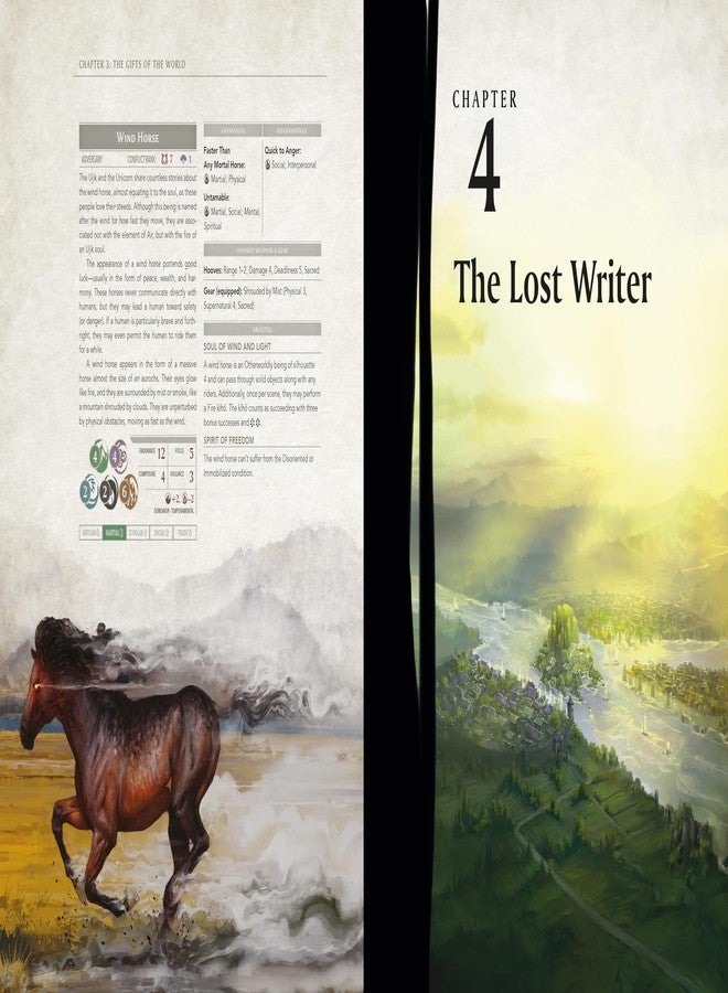 Asmodee Legend of The Five Rings Roleplaying Game Children of The Five Winds SOURCEBOOK - Explore The Sand Road and The Peoples of Khanbulak, Unicorn Clan Supplement, Made by Edge Studio - Image 4