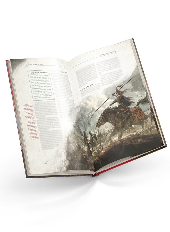 Asmodee Legend of The Five Rings Roleplaying Game Children of The Five Winds SOURCEBOOK - Explore The Sand Road and The Peoples of Khanbulak, Unicorn Clan Supplement, Made by Edge Studio - Image 3