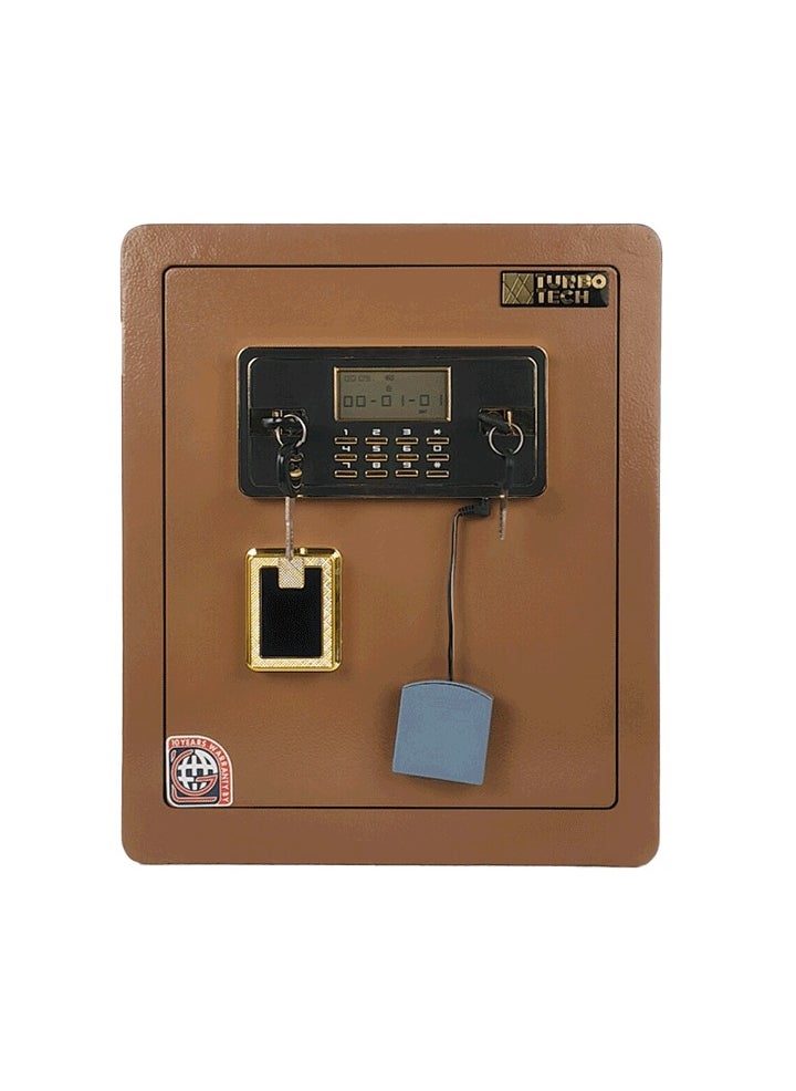 LOTFY GROUP - Metal Safe Box With Digital And 2 Keys Lock for enhanced security.H45*W38*D33CM 15KG - Image 1