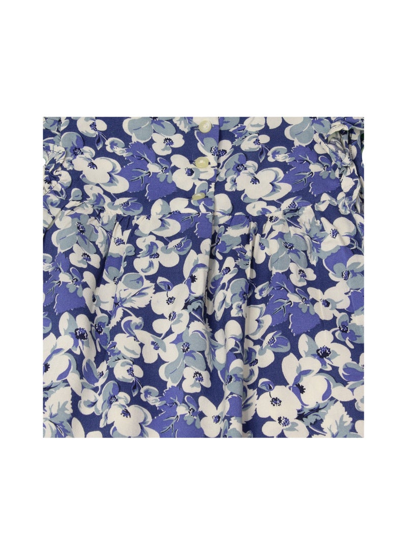 RALPH LAUREN Ralph Lauren Kids Blue Floral jumpsuit  - Image 4