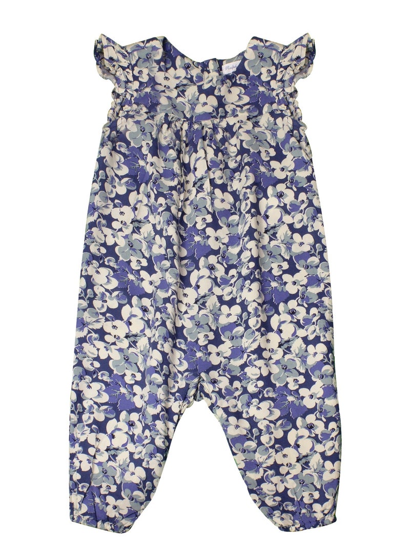 RALPH LAUREN Ralph Lauren Kids Blue Floral jumpsuit  - Image 2