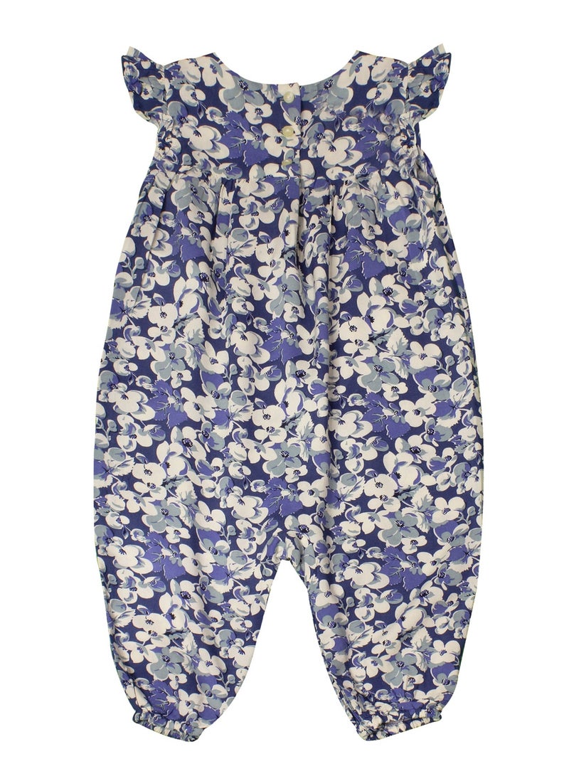 RALPH LAUREN Ralph Lauren Kids Blue Floral jumpsuit  - Image 3