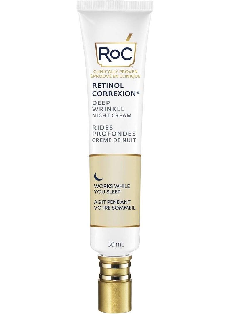 RoC RoC Retinol Correxion Deep Wrinkle Night Cream, White, 30 ml.  - Image 2
