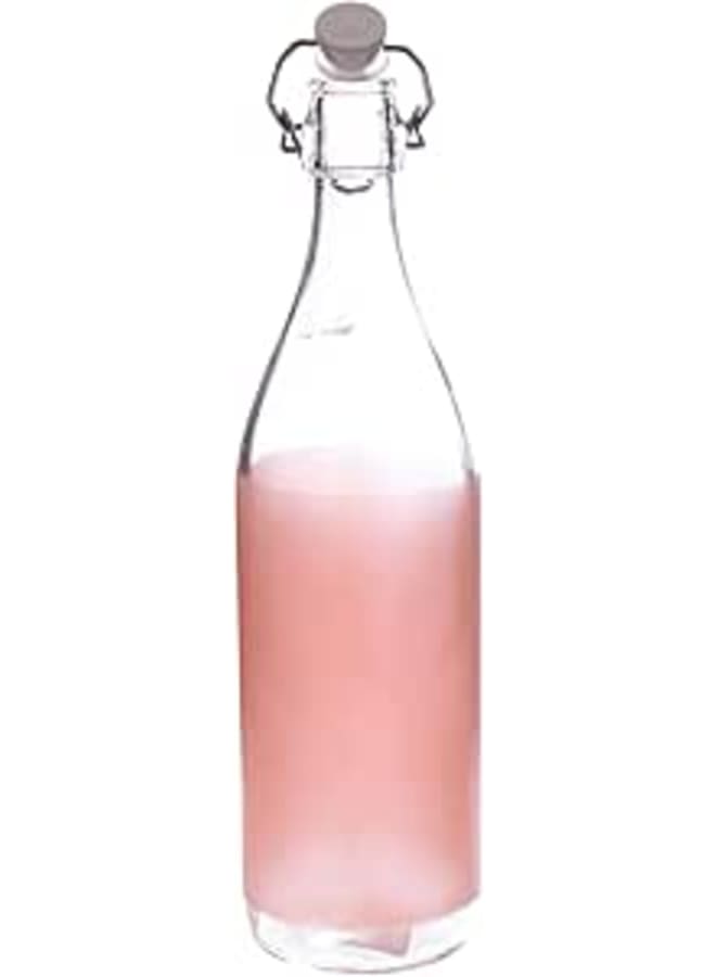Zinnia Pink 1L Water Bottle - Image 1