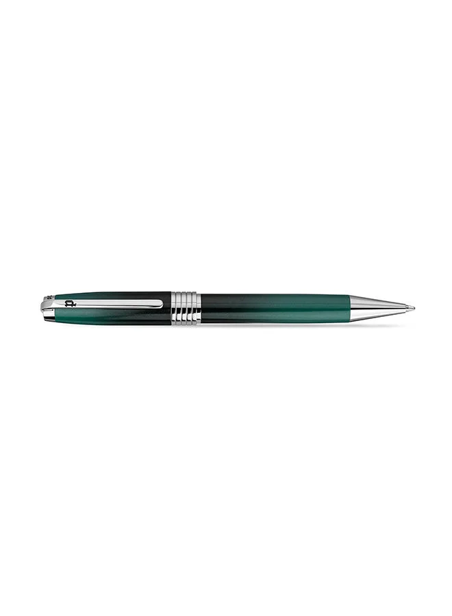 POLICE Lithos Pen Unisex Gradient Green & Silver