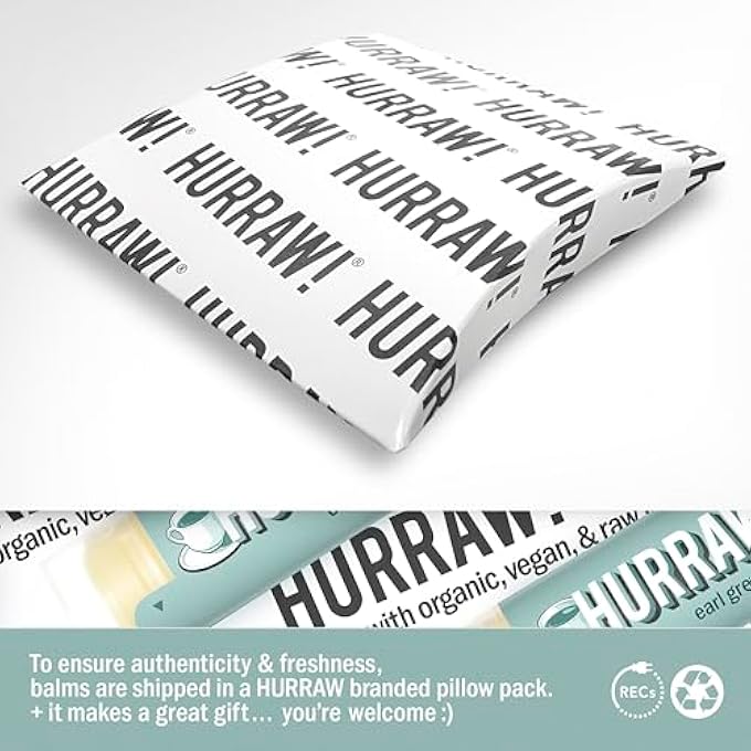 Hurraw! EARL GREY (2 PACK) LIP BALM: ORGANIC, CERTIFIED VEGAN, CERTIFIED CRUELTY FREE, NON-GMO, GLUTEN FREE, ALL NATURAL  LUXURY LIP BALM MADE IN THE USA  EARL GREY (2 PACK) - Image 3