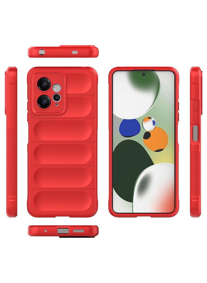 CaseNeo Redmi NOTE12 4G Case Cover,Cushion Soft Silicone Shockproof Anti-Scratch Protective Bumper Shell Comfortable Touch Anti-Fingerprint Case for Redmi NOTE12 4G Protector Accessories - Image 3