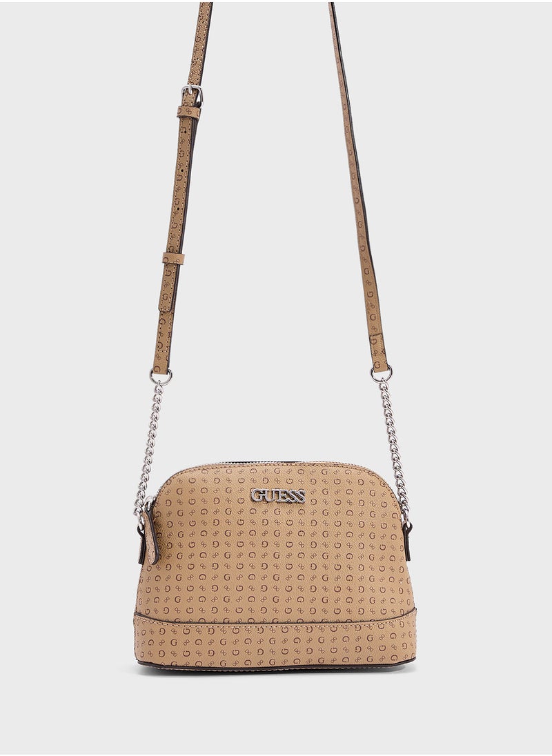 GUESS - Tidewood Mini Top Zip Crossbody - Image 1