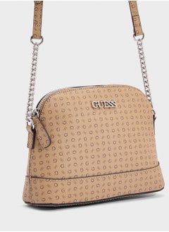 GUESS Tidewood Mini Top Zip Crossbody  - Image 4