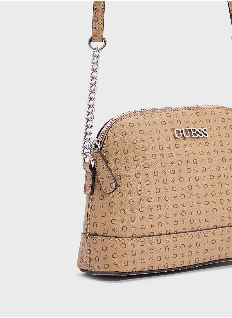 GUESS - Tidewood Mini Top Zip Crossbody - Image 1