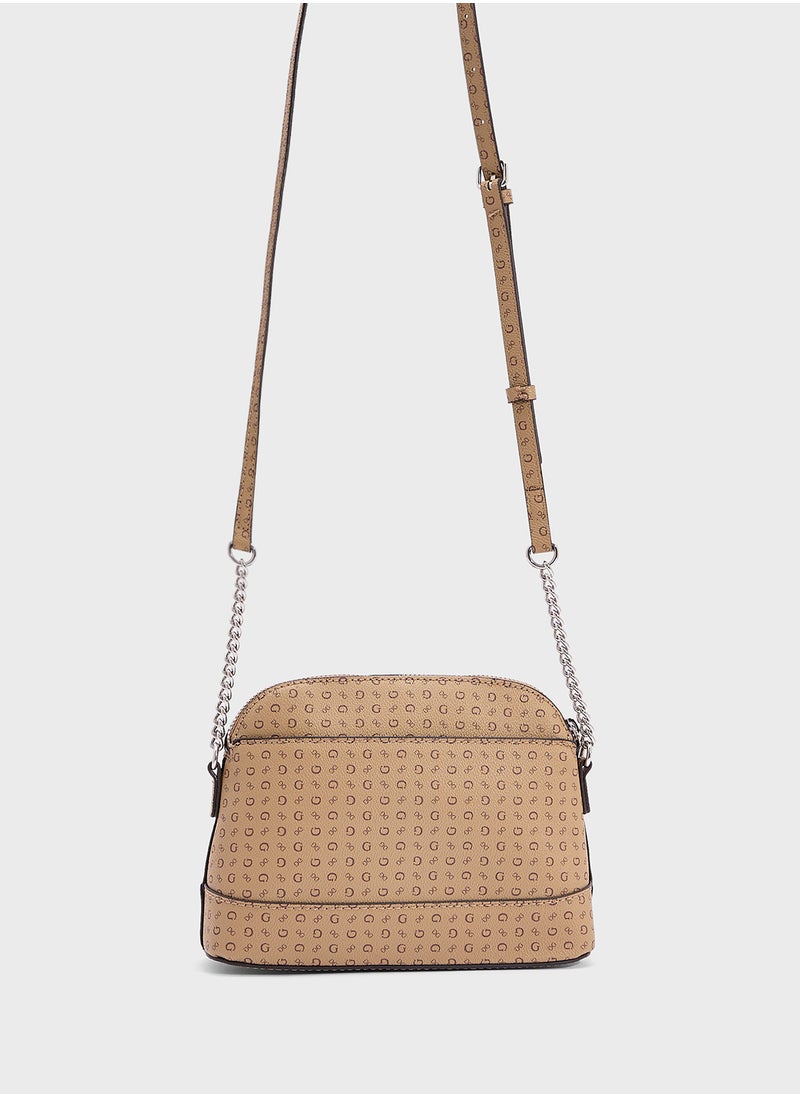 GUESS - Tidewood Mini Top Zip Crossbody - Image 1