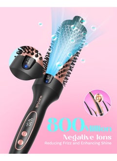 wavytalk Wavytalk Blowout Boost Thermal Brush 15 inch Heated Round Brush for Blowout Look Dual Voltage Ceramic Tourmaline Ionic Technology 5 Temperature Settings  - Image 2