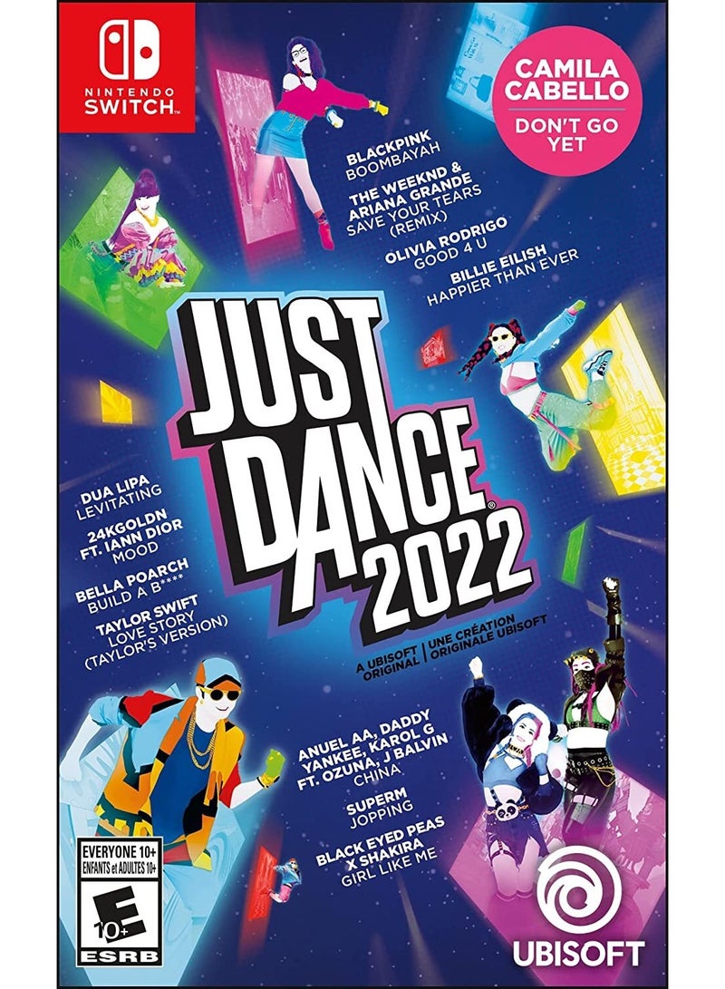 سويتش 0 Just Dance 2022 – لعبة رقص وحركة ممتعة – Nintendo Switch - Image 1