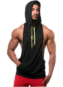 NIBEMINENT Hooded Neck Training Vest Black  - Image 1