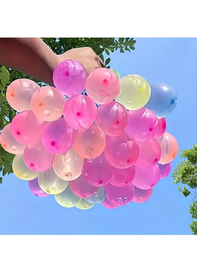 عبوة من 4 بالونات مائية ذاتية الغلق (444 بالونة مائية) بالونات فورية سهلة التعبئة السريعة مع متعة الرش في 60 ثانية - تعبئة سريعة لحفلات الأطفال والكبار - Image 2