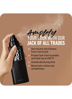 Boldify Boldify Full Body Volumizing Hair Spray - Mega-Volume Heat Protectant with Thickening and Blow Dry Formula for Fine, Thin Hair - For Men & Women  - Image 5
