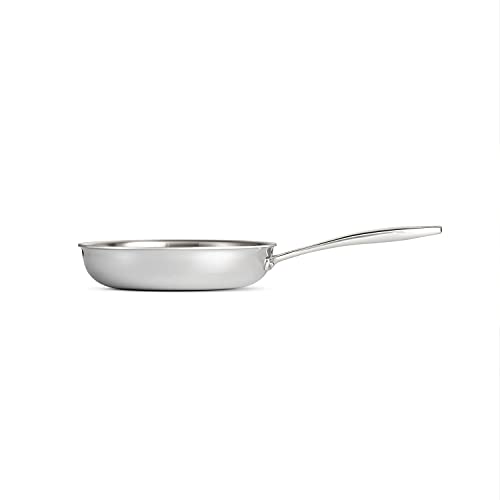 Tramontina Signature Tri-Ply Clad Stainless Steel 8-Inch Small Frying Pan, Induction-Ready Skillet, Dishwasher-Safe, NSF-Certified, Made in Brazil - Image 2